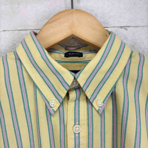 ラルフローレン RALPH LAUREN ストライプシャツ ポニー刺繍 slim fit レディース UK:8