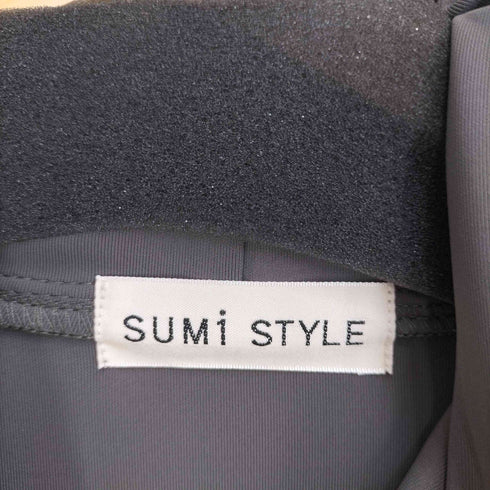 スミスタイル SUM1 STYLE ベルト付き ナイロンスリーブ切替 パーカー レディース FREE