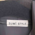 スミスタイル SUM1 STYLE ベルト付き ナイロンスリーブ切替 パーカー レディース FREE