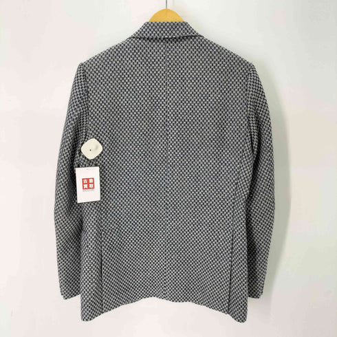 FLANNEL BAY イタリア製 ツイード テーラードジャケット メンズ EUR:46