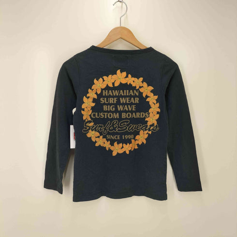 SURF&SWEATS プリントヘンリーネックカットソー Y2K レディース JPN:M