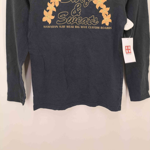 SURF&SWEATS プリントヘンリーネックカットソー Y2K レディース JPN:M