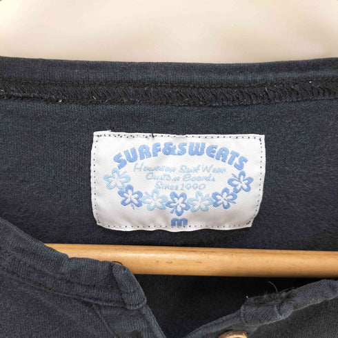 SURF&SWEATS プリントヘンリーネックカットソー Y2K レディース JPN:M