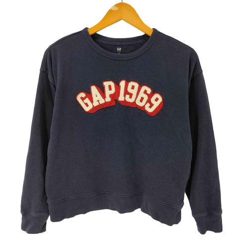ギャップ Gap ロゴ グラフィック スウェットシャツ レディース JPN:XL