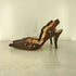 セルジオロッシ sergio rossi PELLE STAMPA LIZARD TAMARINDO レディース EUR:36