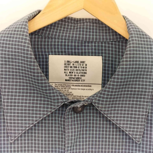 エレファントトライバルファブリックス ELEPHANT TRIBAL FABRICS 22SS DOUBLE SLEEVE CORNY SHIRT メンズ X-SMALL-LARGE