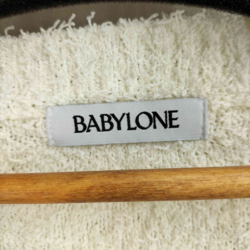 バビロン BABYLONE 25SS ネップテンジクVネックプルオーバー ニット レディース FREE