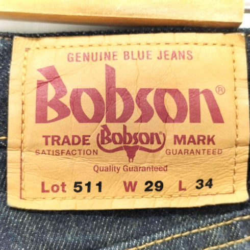 ボブソン BOBSON 511 ジップフライ デニムパンツ 濃紺 メンズ (29)73cm