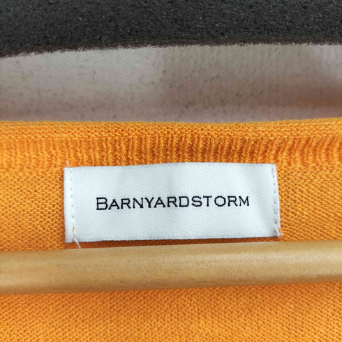 バンヤードストーム BARNYARDSTORM リネン混 ボートネック L/S ニット レディース FREE