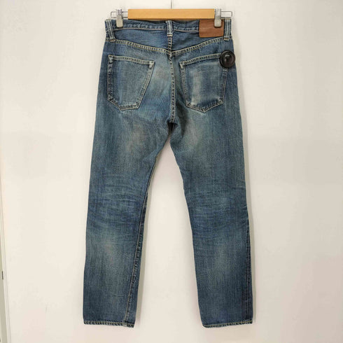 シュガーケーン SUGAR CANE 2014 赤革パッチ ボタンフライ デニムパンツ メンズ W29L32