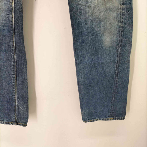 シュガーケーン SUGAR CANE 2014 赤革パッチ ボタンフライ デニムパンツ メンズ W29L32