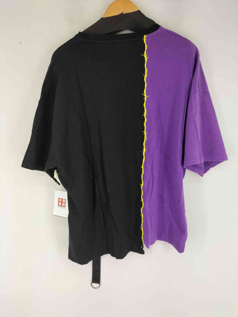 ダンケシェーン Danke Schon ストラップデザイン ツートーン S/S Tシャツ メンズ