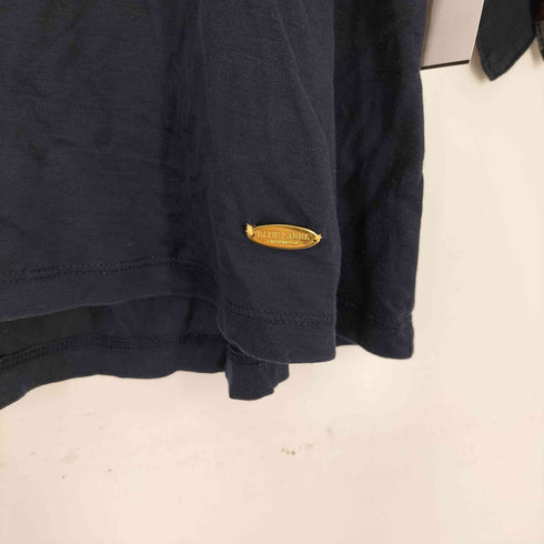 ブルーレーベルクレストブリッジ BLUE LABEL CRESTBRIDGE 裾リボンS/Sブラウス レディース 38