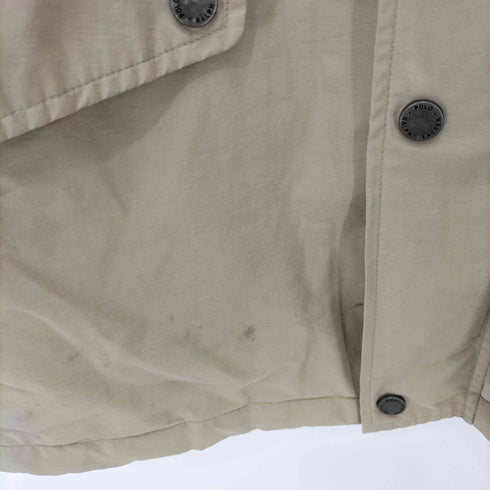 ポロバイラルフローレン Polo by RALPH LAUREN 90s 裏フリース コットン ナイロン マウンテンジャケット メンズ import:L