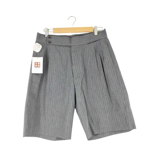 ジャーナルスタンダードトライセクト JOURNAL STANDARD TRISECT GRAY NAVY ストライプ グルカショーツ メンズ JPN:M