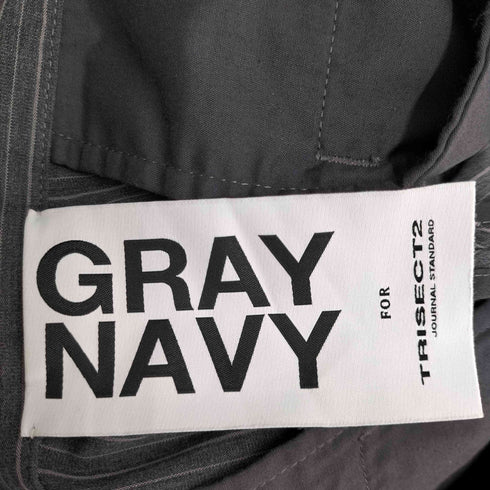 ジャーナルスタンダードトライセクト JOURNAL STANDARD TRISECT GRAY NAVY ストライプ グルカショーツ メンズ JPN:M