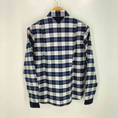 ホワイトマウンテニアリング WHITE MOUNTAINEERING Cotton Oxford Check Back Darts Elbow Patched Shirt メンズ JPN:0