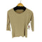 マックスマーラ MAX MARA MADE IN ITALY Uネック ストレッチカットソー レディース import:XS