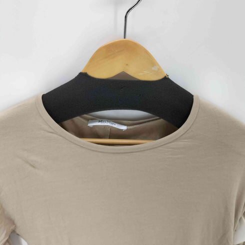 マックスマーラ MAX MARA MADE IN ITALY Uネック ストレッチカットソー レディース import:XS