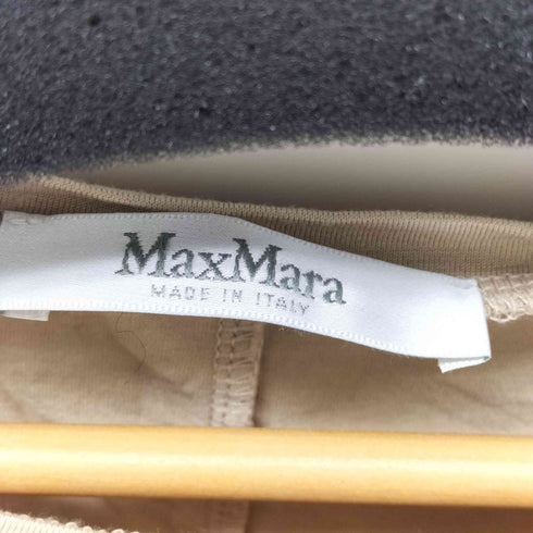 マックスマーラ MAX MARA MADE IN ITALY Uネック ストレッチカットソー レディース import:XS