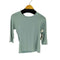 マックスマーラ MAX MARA MADE IN ITALY Uネック ストレッチカットソー レディース import:XS