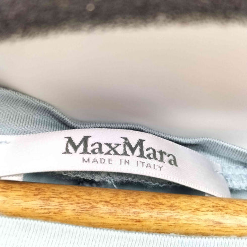 マックスマーラ MAX MARA MADE IN ITALY Uネック ストレッチカットソー レディース import:XS