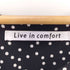 リブインコンフォート live in comfort ドット ノースリーブワンピース レディース MT