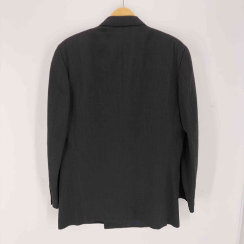 ジャンフランコフェレ GIANFRANCO FERRE MADE IN ITALY シルク混 総裏 ピークドラペル ダブルブレストテーラードジャケット メンズ