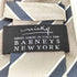 バーニーズニューヨーク BARNEYS NEWYORK イタリア製 斜めストライプ ネクタイ メンズ