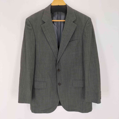 バーバリーロンドン BURBERRY LONDON 背抜き モヘヤ混 2Bテーラードジャケット スラックス セットアップ メンズ