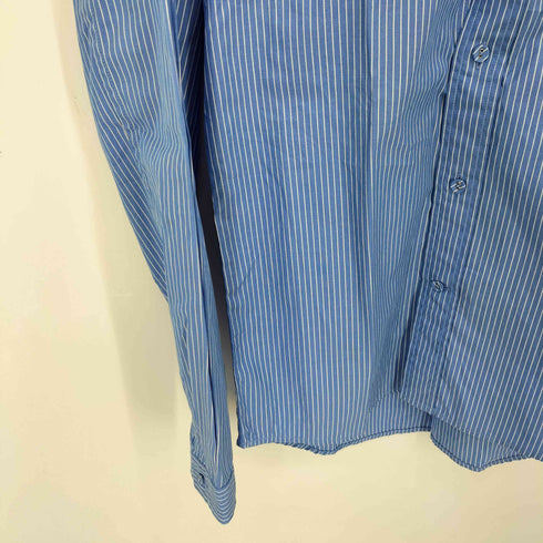 ホワイトマウンテニアリング WHITE MOUNTAINEERING Wardrobe ストライプ コットン 長袖 ボタンダウンシャツ メンズ JPN:0
