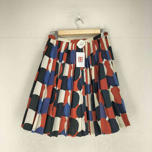 マリメッコ marimekko ミディ丈 総柄スカート レディース 34