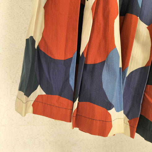 マリメッコ marimekko ミディ丈 総柄スカート レディース 34
