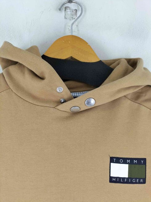 トミーヒルフィガー TOMMY HILFIGER ミリタリーデザイン プルオーバーパーカー メンズ import:S