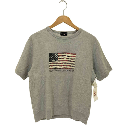 ポロジーンズカンパニーラルフローレン POLO JEANS COMPANY RALPH LAUREN 星条旗 半袖 スウェット メンズ 150