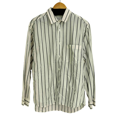 ビューティーアンドユースユナイテッドアローズ BEAUTY & YOUTH UNITED ARROWS ブルーストライプ レギュラーカラーシャツ メンズ import:S