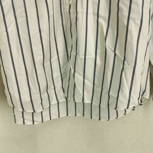 ビューティーアンドユースユナイテッドアローズ BEAUTY & YOUTH UNITED ARROWS ブルーストライプ レギュラーカラーシャツ メンズ import:S