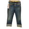 ディースクエアード DSQUARED2 MADE IN ITALY ボタンフライクロップドセルビッジデニム Y2K レディース 36