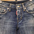 ディースクエアード DSQUARED2 MADE IN ITALY ボタンフライクロップドセルビッジデニム Y2K レディース 36