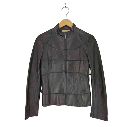 kira lamb leather ラムレザージップジャケット レディース 38