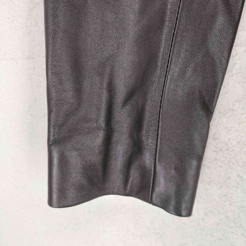 kira lamb leather ラムレザージップジャケット レディース 38