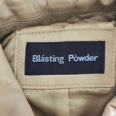 Blasting Powder lamb leather ラムレザージャケット レディース 9