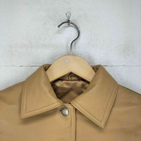 LITTLE NEW YORK COLLECTION lamb leather ラムレザートラッカージャケット レディース 4