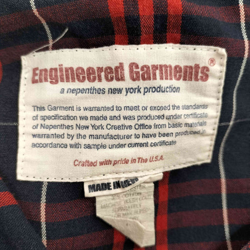 エンジニアードガーメンツ Engineered Garments チェック ショートパンツ メンズ JPN:XS