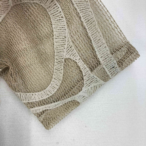 ザラ ZARA メッシュオーバーサイズ 半袖シャツ メンズ import:M