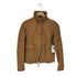 FAITHFUL FANATIC lamb leather ラムレザーニット切替ダブルジップジャケット レディース F