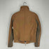 FAITHFUL FANATIC lamb leather ラムレザーニット切替ダブルジップジャケット レディース F