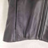 グーコミューン GOUT COMMUN lamb leather ラムレザーノーカラージップジャケット レディース 36