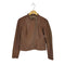 セシルマクビー CECIL McBEE lamb leather ラムレザーシングルライダースジャケット レディース M