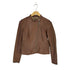 セシルマクビー CECIL McBEE lamb leather ラムレザーシングルライダースジャケット レディース M